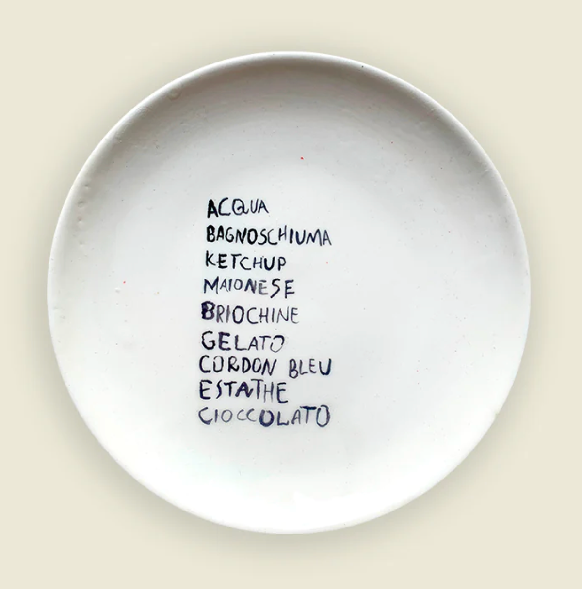 MUSAE STUDIO - Tommy's Essentials Plate